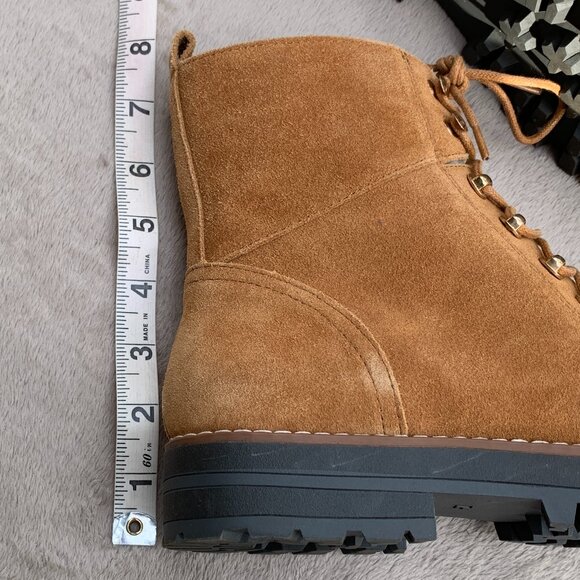 Crown & Ivy Naomi Genuine Suede Boots Sz 7.5 NWT - Picture 14 of 16